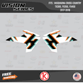 thumbnail image 2 of Kalair GFX Graphics Kit for Husqvarna TX300, FX350, and FX450 (2017-2018) Vision Series, 2 of 5