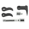 thumbnail image 1 of Pry Bar Adaptor Head, Half Shaft Removal Tools 1/2 inch Extension Rod CrV Steel Material 1/2 To 3/8 Adapter  for Lifting Heavy Objects, 1 of 7