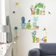 thumbnail image 1 of Un conjunto de pegatinas de pared, plantas en maceta, pájaros, autoadhesiva, pegatina de pared creativa para sala de estar, dormitorio, oficina, cocina JAMW Sencillez, 1 of 5