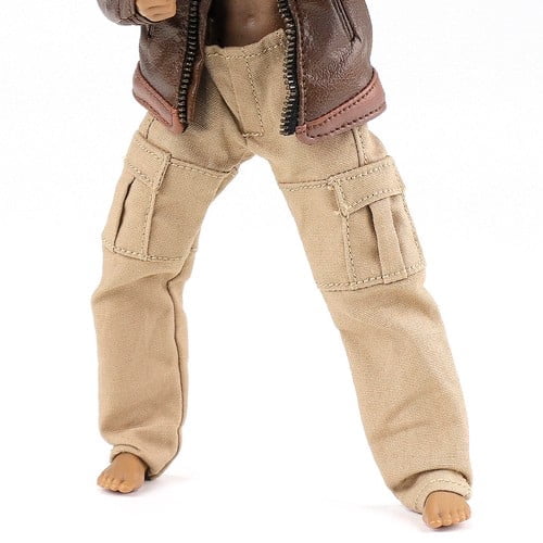 Doll clothing 1/12 Scale Cargo Pants Casual Trousers for 6" Male Action Figure Body