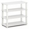 thumbnail image 5 of Furinno TURN-S-TUBE 4-Tier Shoe Rack 11.6x23.6x22.3 White, 5 of 5