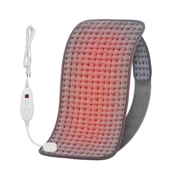 Comfier Ceinture Chauffante pour le Dos, Coussinet Chaud avec 6 Réglages de Chaleur et Arrêt Automatique, Enveloppe Chauffante avec Sangle comme Cadeau pour Maman, Femme Ou Papa