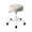 Gray, variant on HDHNBA PU Leather Height Adjustable Rolling Stool, Swivel Round Drafting Chair for Salon Home and Office, Pink