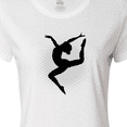 thumbnail image 4 of Inktastic Ballet Dancer Silhouette Ballerina Women's T-Shirt, 4 of 5