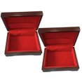 thumbnail image 3 of Milisten 2pcs Storage Box Wooden Trinket Box for Small Items Organization, 3 of 8