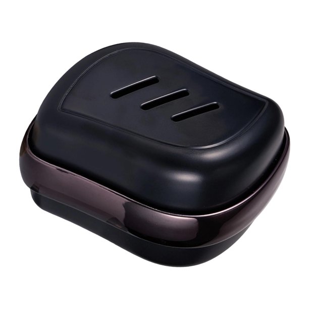 Cepillo de masaje de silicona, peine, cepillo para champú y exfoliante 2 en 1. Negro A