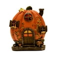 thumbnail image 5 of Mini Light Up Pumpkin House LED Fairy Garden Miniature Halloween Village Outdoor Fall Decor, 5 of 6