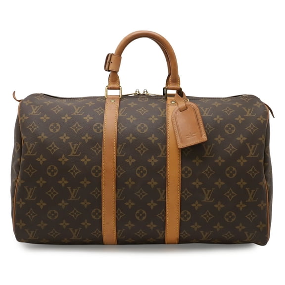 Pre-Owned LOUIS VUITTON Louis Vuitton Monogram Keepall 45 Boston Bag Handbag Travel M41428