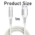 thumbnail image 2 of GJX 3Pack 3FT USB C Cable,Nylon Braided USB to USB C Cable,66W Super Fast Charging USB C Charger,Fast Charging Made Easy, 2 of 6