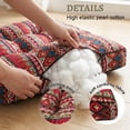 thumbnail image 4 of YEERSWAG Floor Pillow 20"x 20" Patio Floor Cushions Bohemian Chair Pad,Outdoor Patio Seat Cushion & Meditation Yoga Pad for Garden, Home, Office, Indoor Outdoor Use, 4 of 9