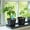 Blue, variant on 100-Piece Plastic Plant Labels, Waterproof Garden Markers, Colorful Reusable Tags, Gardening Accessories, Seedling Markers, for Flower Pots Vegetables Herbs 3.9"-White