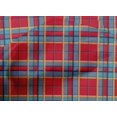 thumbnail image 4 of oneOone Cotton Poplin Fabric Madras Check Printed Fabric 1 Yard 56 Inch Wide, 4 of 4
