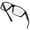J01 - Black Frame Anti Blue Light Lens, variant on KANASTAL Blue Light Glasses Women Blue Light Blocking Glasses Men Bluelight Anti Glare Filter Gaming Computer Screen TV UV400 - Black Frame Clear Lens
