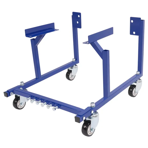 Kojem Engine Cradle Stand with Wheels Heavy Duty for Small Block Ford Powder Coated Steel