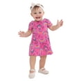 thumbnail image 4 of Trolls Toddler Girl Print Skater Dress, Sizes 12M-5T, 4 of 4