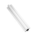 thumbnail image 1 of Perfil de extrusión de aluminio con ranura en T Carril lineal Viga cuadrada Accesorios para robot Plata 3109-0024-0168 Longitud 168 mm / 66 pulg Ancho 24 mm / 09 pulg ANGGREK  Otros, 1 of 8