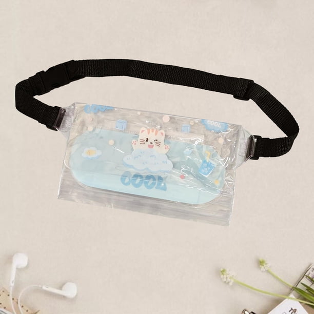 Riñonera impermeable, bolsa de almacenamiento impermeable , funda para teléfono, riñonera Azul