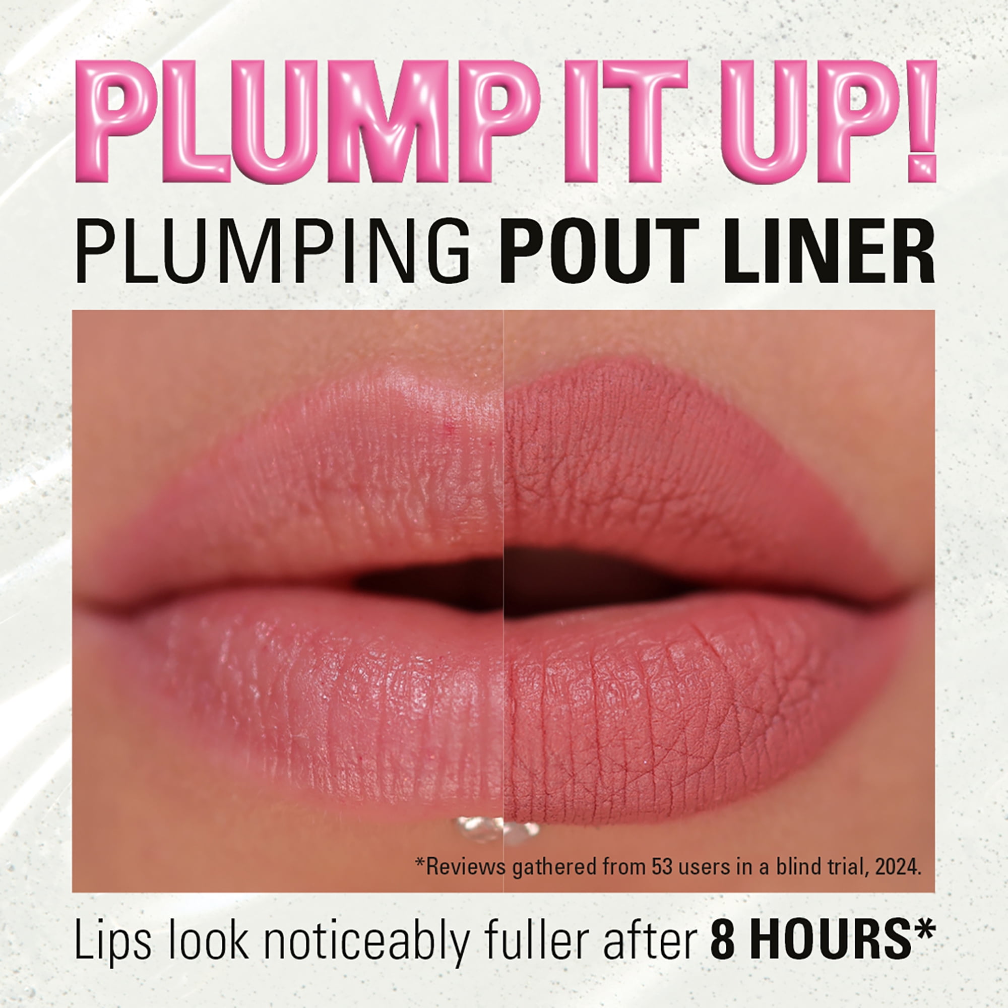 Revolution Beauty Pout Bomb Plumping Lip Liner, Long-Lasting with Hyaluronic Acid, Espresso Cool Brown, 1 Count