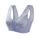 thumbnail image 2 of Minnieouse Sujetador Bralette Transpirable Y Que Absorbe La Humedad Para Mujeres Actividades Deportivas Ropa Interior Para Mujer Sujetadores Ropa interior azul claro 42/95【3XL】, 2 of 6