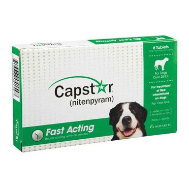 Photo inspiration: Visual Reference: Capstar Fast Acting Oral Flea Treatment For 2 25Lb Dogs