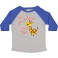thumbnail image 3 of Inktastic My Great Aunt Loves me- cute giraffe Boys or Girls Toddler T-Shirt, 3 of 5