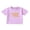 Pink Purple, variant on Bagilaanoe Toddler Baby Girls T-Shirts Letter Print Short Sleeve Tees 12M 18M 24M 3T 4T 5T Kids Summer Casual Tops