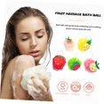 thumbnail image 4 of Juego de 5 esponjas exfoliantes suaves para ducha, ideales para pieles sensibles y para la limpieza corporal diaria., 4 of 5