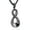 Black, variant on Infinity Urn Pendant Necklace for Ashes Holder Memorial Keepsake, Cremation Jewelry for Human/Pet