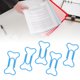 thumbnail image 2 of 50 clips de papel en forma de hueso ANGGREK, 2 of 9
