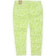 thumbnail image 2 of Aeropostale Womens Lola Cropped Floral Skinny Fit Jeans, Green, Juniors, 13/14, 2 of 2