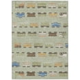 thumbnail image 2 of Addison Rugs Chantille Indoor/Outdoor Transitional Kids Celery Machine Washable Rectangle Rug, 8' x 10', 2 of 8