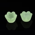 thumbnail image 2 of HLONK 200pc Transparent Acrylic Beads Frosted Flower Mixed Color, 2 of 7