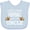 Blue, variant on Inktastic Watching Football with My Uncle Boys or Girls Baby Bib