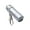 Silver, variant on Portable Miniature Aluminum Flashlight With 3 LED Beam Keyring Design Water Resistant For Emergency Kit and Daily Carry