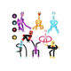thumbnail image 1 of Juguetes Para Niños Ventosas Tubo Telescópico Jirafa + Robot Xtellar multicolor, 1 of 4