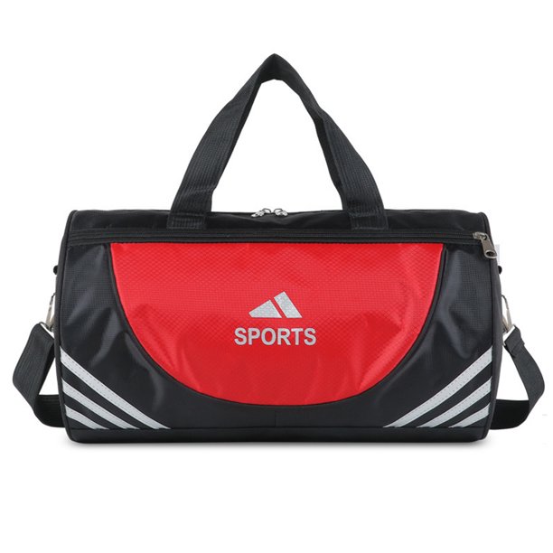 Bolsa De Ejercicios Bolsa de deporte unisex Bolsa de deporte de gran capacidad para fútbol al aire libre (Rojo) Ehuebsd Para Estrenar