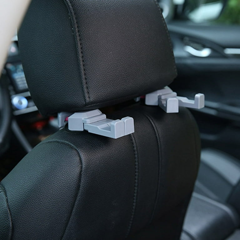 Xipoxipdo Multi Functional Car Seat Back Hook Dual Vehicle Hangers