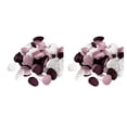 thumbnail image 4 of Moyic 400x Aplicaciones salvajes con pétalos de poliéster reutilizables Pétalos artificiales Pétalos de rosa de seda color morado oscuro morado oscuro colores variados 2Conjunto, 4 of 6