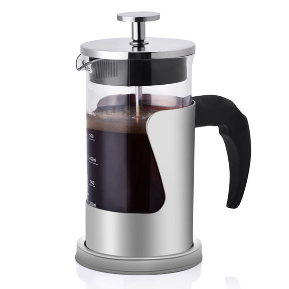 French Press Coffee Maker and Tea Maker with Filter System 304 Stianless Steel