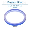 thumbnail image 2 of 4 Rouleaux de Ruban Électrique Bleu 0.3 Pouce x 36 Yards pour Animaux 8mm x 33m, 2 of 6