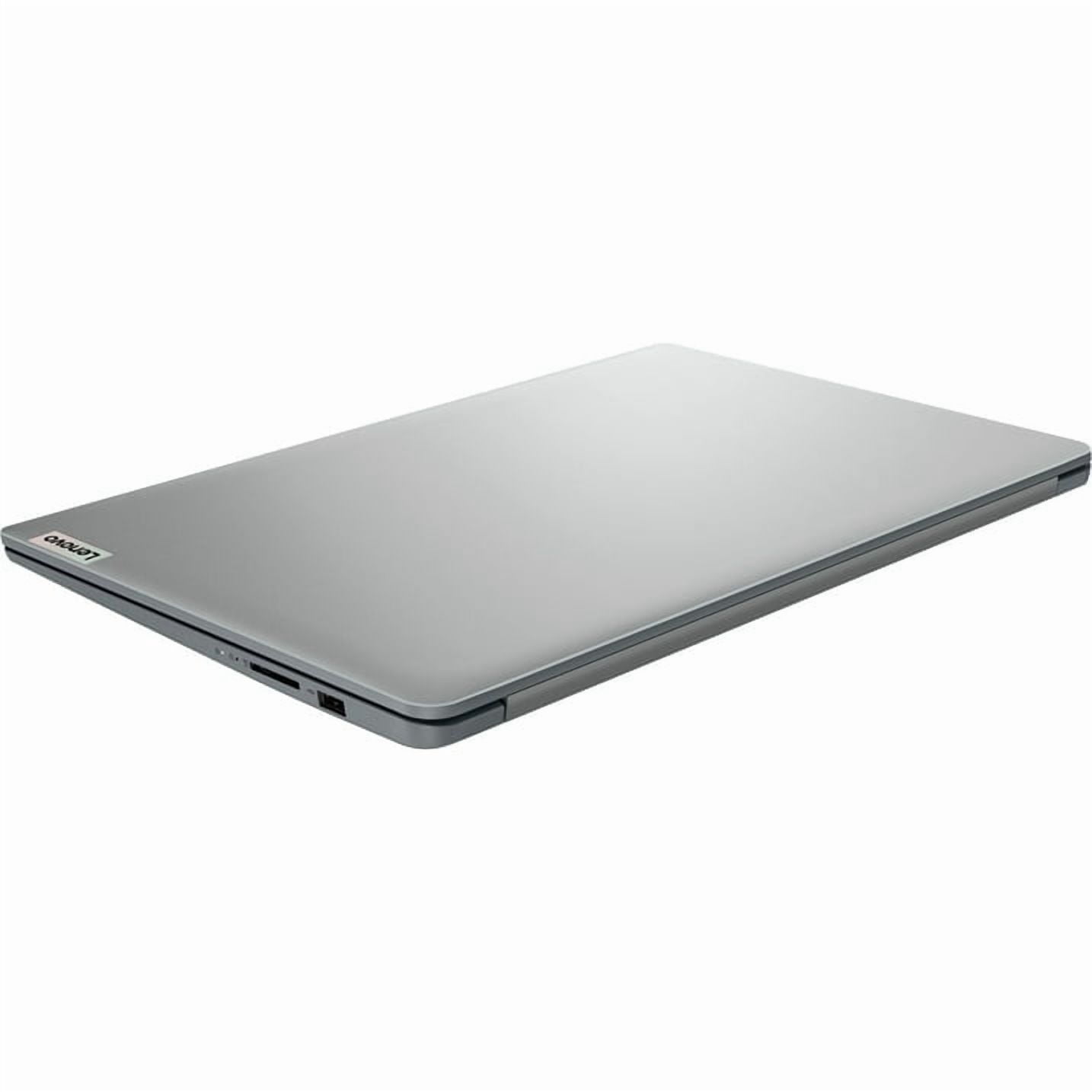Lenovo IdeaPad 1i 15.6" Touch Laptop, i3-1215U, 8GB RAM, 256GB SSD, Win 11, with VLT 64GB SD Card, Cloud Gray