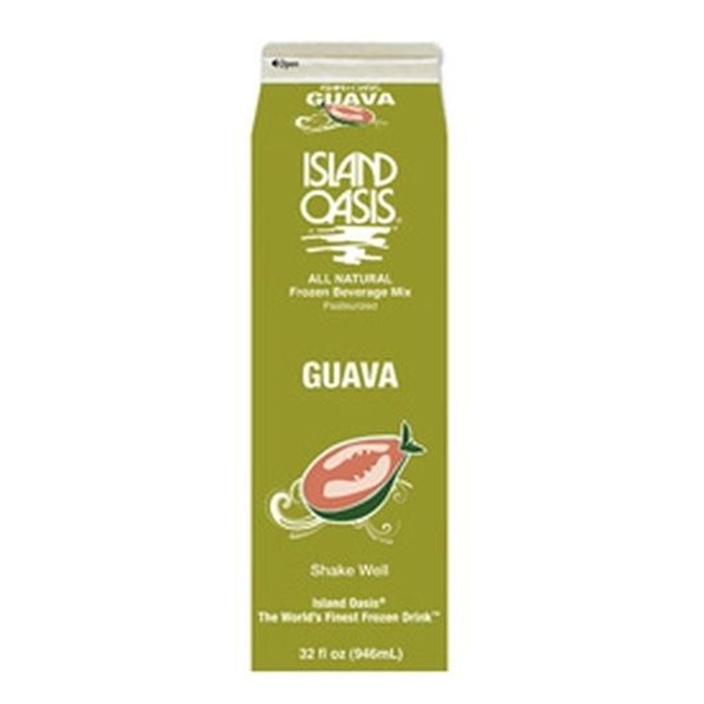 Island Oasis Guava Beverage Mix, 32 Fluid Ounce -- 12 per case
