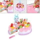 thumbnail image 5 of Pastel de Cumpleaños Juguete de Simulación Hugo Juego de Imaginación 6 Pasteles en Rodajas Rosado, 5 of 10