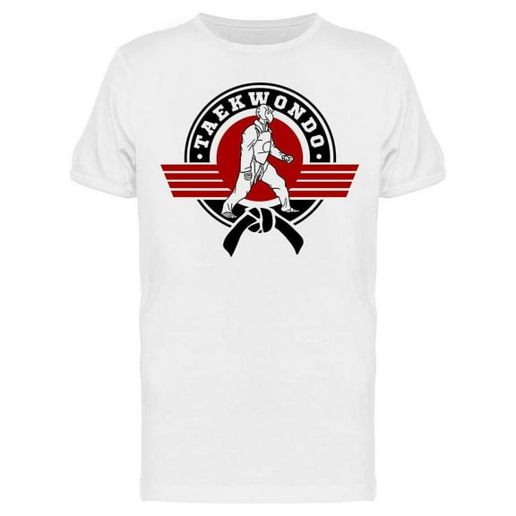 Taekwondo Graphic T-Shirt Men -Image by Shutterstock, Male 3X-Large