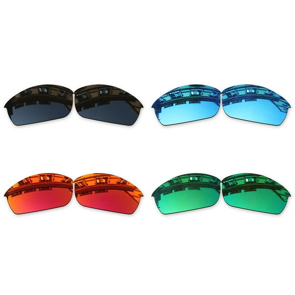 Vonxyz 4 Pack Polarized Replacement Lenses for Oakley Flak Jacket Sunglasses