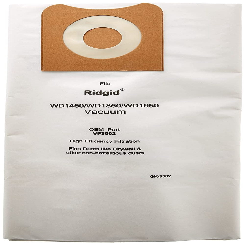 Green Klean GK-3502 Pro Team Pro Guard 15/20 Wet/Dry Replacement Vacuum  Bags (Pack of 10) - Walmart.com