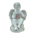thumbnail image 1 of Almencla Statue Solar Power Light Outdoor Sculpture Lawn Ornament Boy, 1 of 8