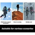 thumbnail image 4 of CSChome Protège-Jambes Imperméables 1 Paire Attache-Jambes Respirant Résistant à l'Eau Ajustable pour Bottes de Neige Camping Randonnée, 4 of 6