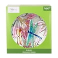 thumbnail image 2 of Mainstays Pink Dragonfly Glass Birdbath, 2 of 3