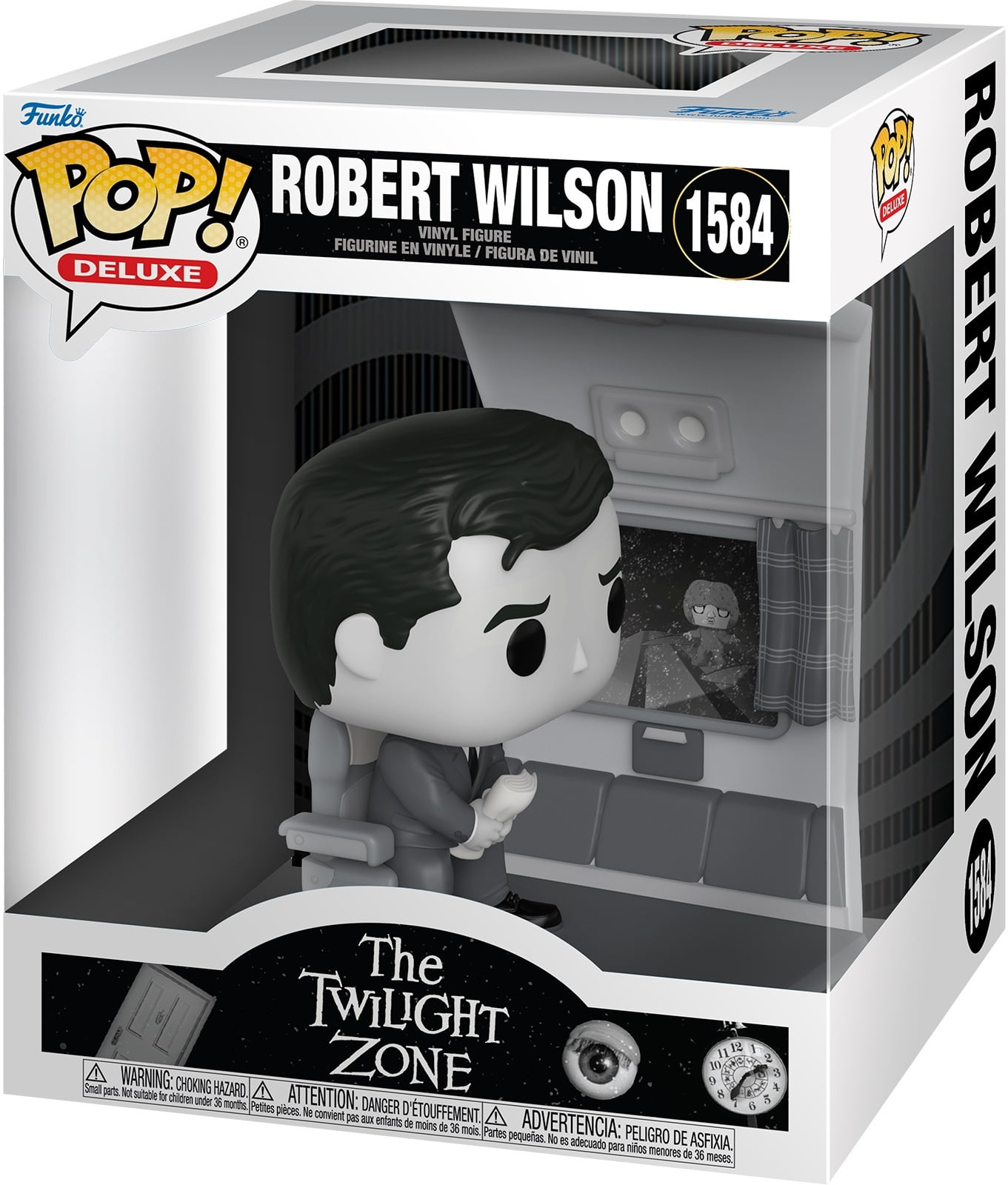FUNKO POP! Deluxe Television: The Twilight Zone 1959 - Mr. Robert Wilson, Funko, Gifts